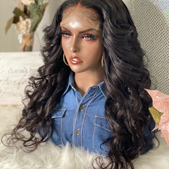 🌹NEW 24” JENDAYI 100% BRAZILIAN HUMAN HAIR WIG🌹 - Picture 5 of 16